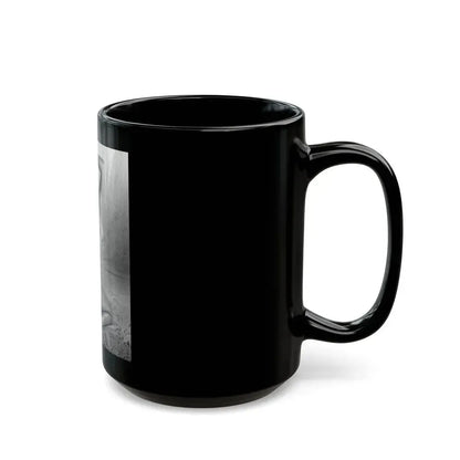 Bettie Page #238 (Vintage Female Icon) Black Coffee Mug - Go Mug Yourself