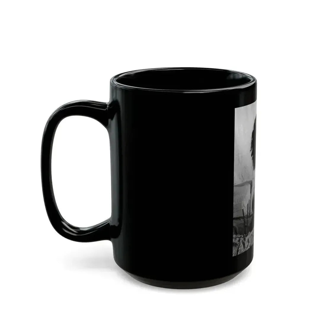 Bettie Page #238 (Vintage Female Icon) Black Coffee Mug - Go Mug Yourself