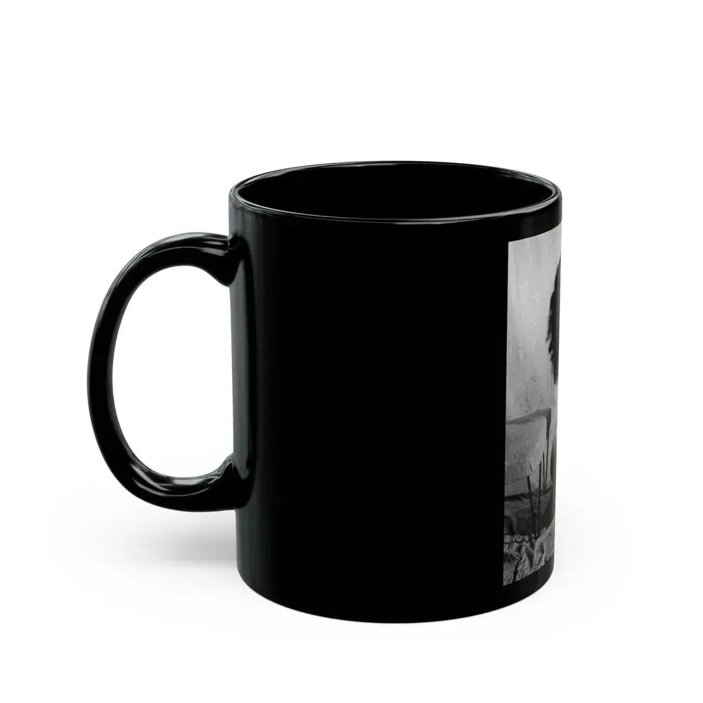 Bettie Page #238 (Vintage Female Icon) Black Coffee Mug - Go Mug Yourself