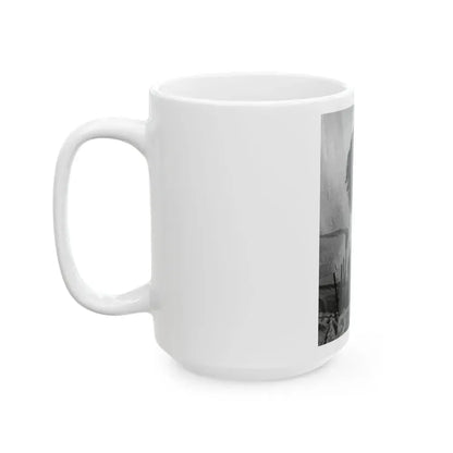 Bettie Page #238 (Vintage Female Icon) White Coffee Mug - Go Mug Yourself