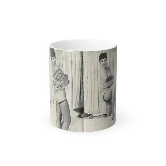 Bettie Page #242 (Vintage Female Icon) Color Changing Mug 11oz 11oz - Go Mug Yourself