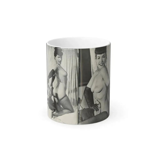 Bettie Page #243 (Vintage Female Icon) Color Changing Mug 11oz 11oz - Go Mug Yourself