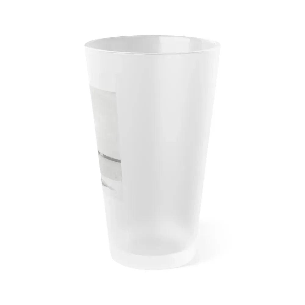 Bettie Page #246 (Vintage Female Icon) Frosted Pint Glass 16oz - Go Mug Yourself