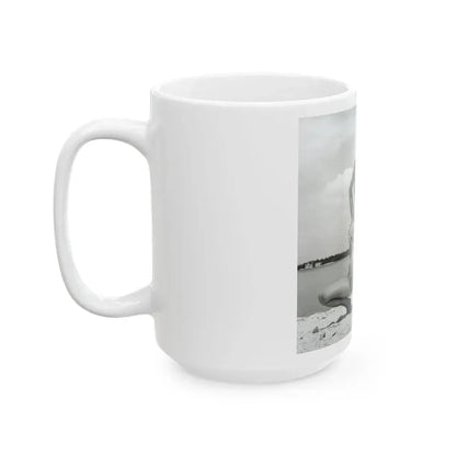 Bettie Page #246 (Vintage Female Icon) White Coffee Mug - Go Mug Yourself