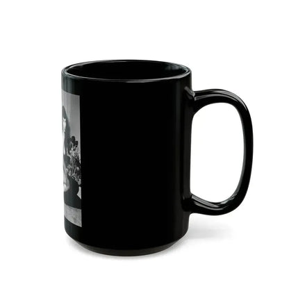 Bettie Page #247 (Vintage Female Icon) Black Coffee Mug - Go Mug Yourself