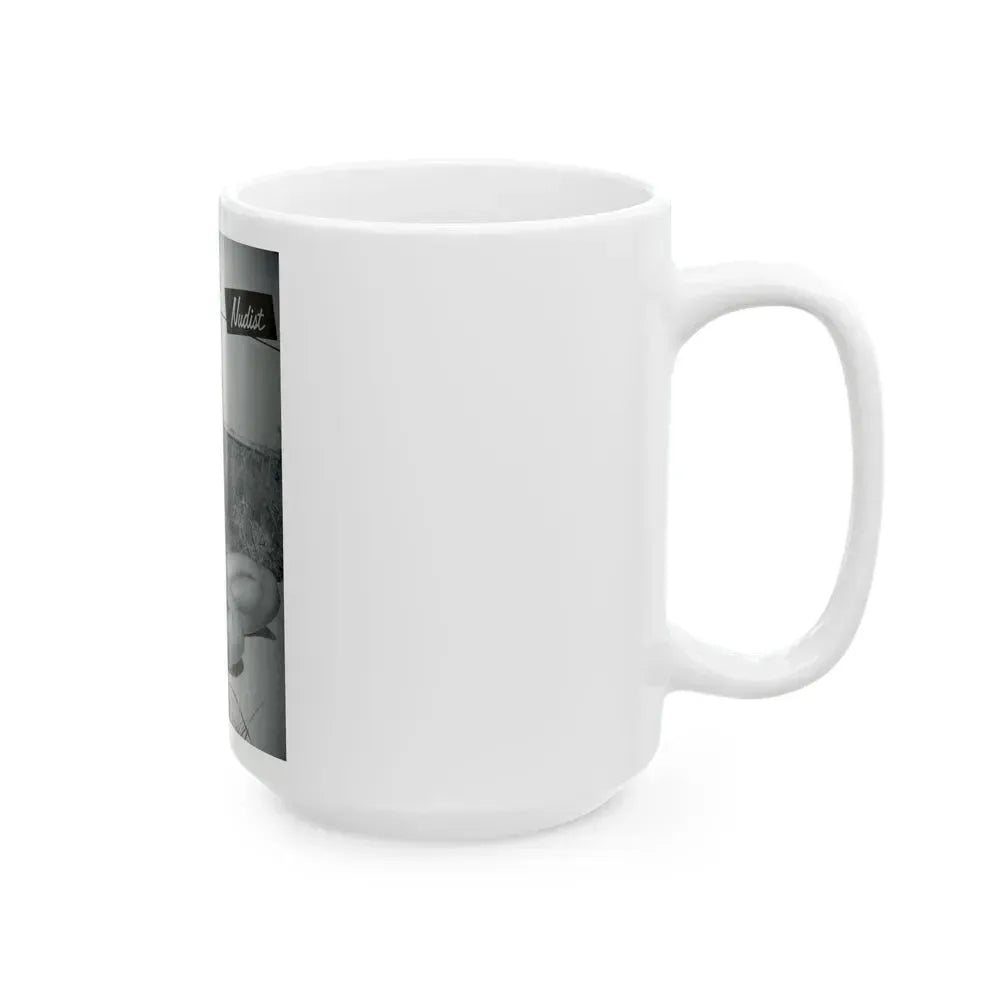 Bettie Page #248 (Vintage Female Icon) White Coffee Mug - Go Mug Yourself