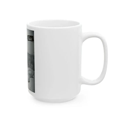 Bettie Page #248 (Vintage Female Icon) White Coffee Mug - Go Mug Yourself