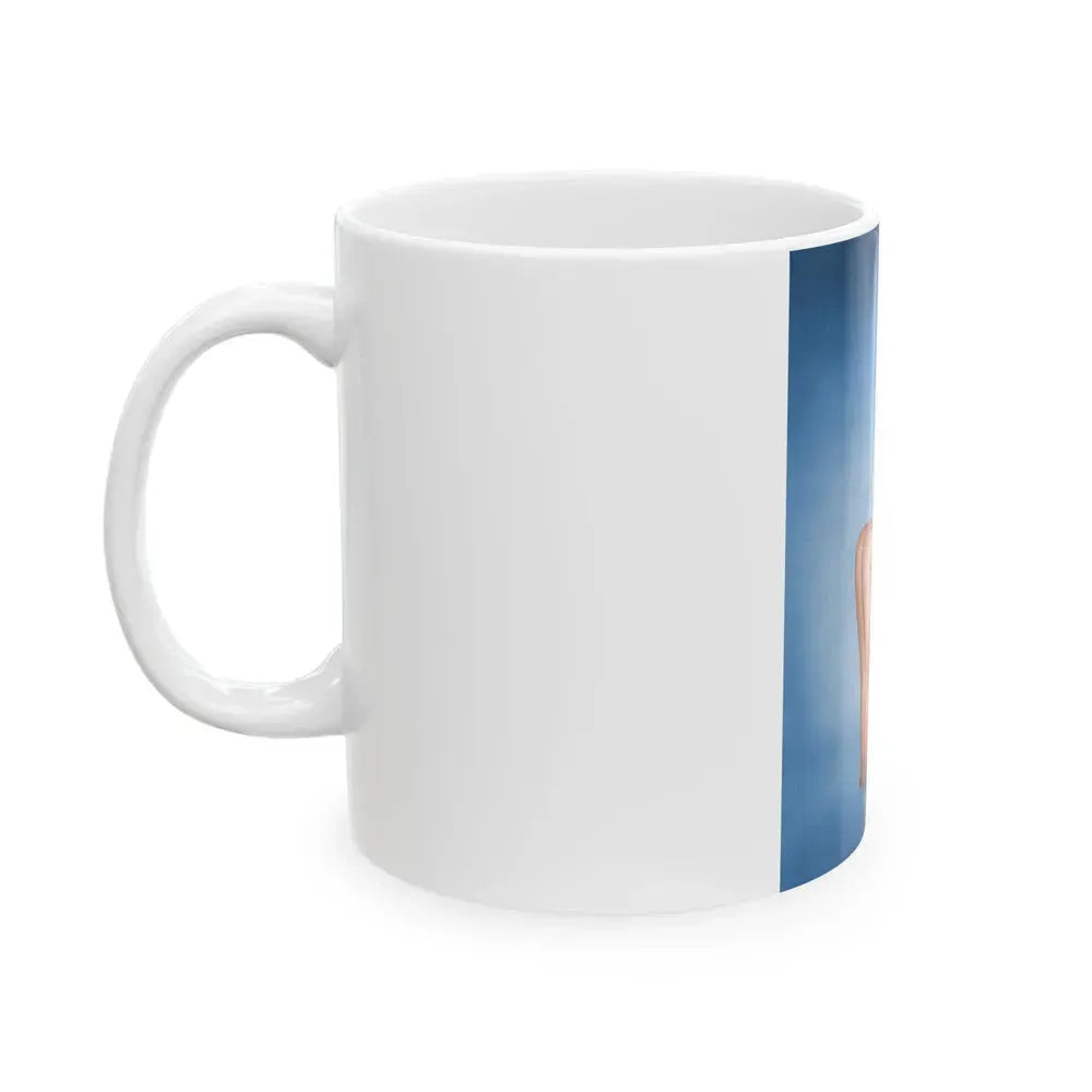 Bettie Page #33 (Vintage Female Icon) White Coffee Mug - Go Mug Yourself