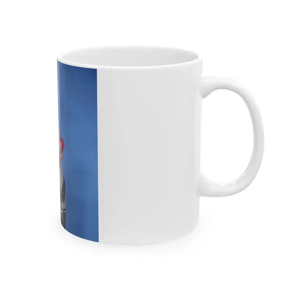 Bettie Page #34 (Vintage Female Icon) White Coffee Mug - Go Mug Yourself