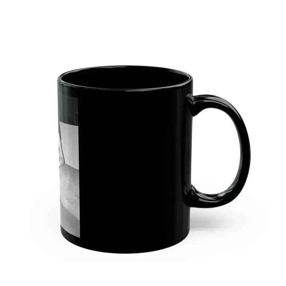 Bettie Page #36 (Vintage Female Icon) Black Coffee Mug - Go Mug Yourself