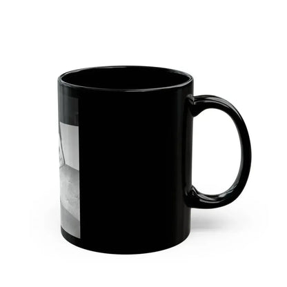 Bettie Page #36 (Vintage Female Icon) Black Coffee Mug - Go Mug Yourself