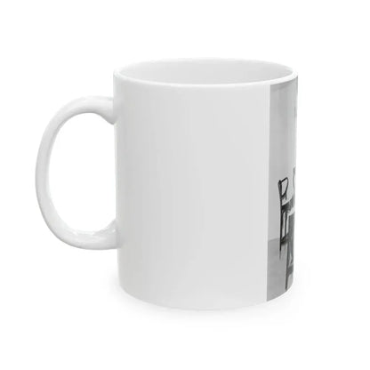 Bettie Page #41 (Vintage Female Icon) White Coffee Mug - Go Mug Yourself