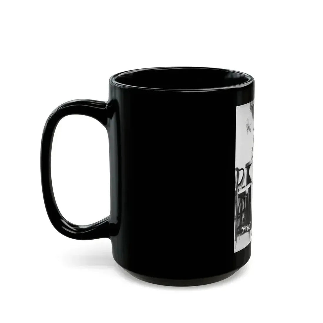 Bettie Page #43 (Vintage Female Icon) Black Coffee Mug - Go Mug Yourself