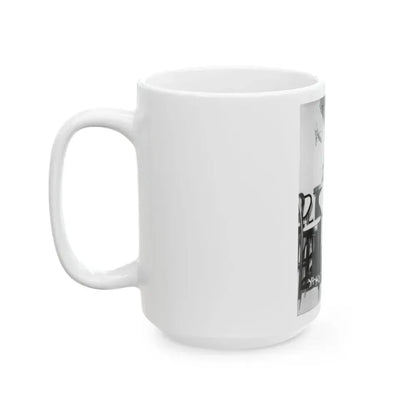 Bettie Page #43 (Vintage Female Icon) White Coffee Mug - Go Mug Yourself