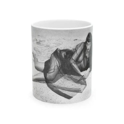 Bettie Page #439 (Vintage Female Icon) White Coffee Mug 11oz - Go Mug Yourself