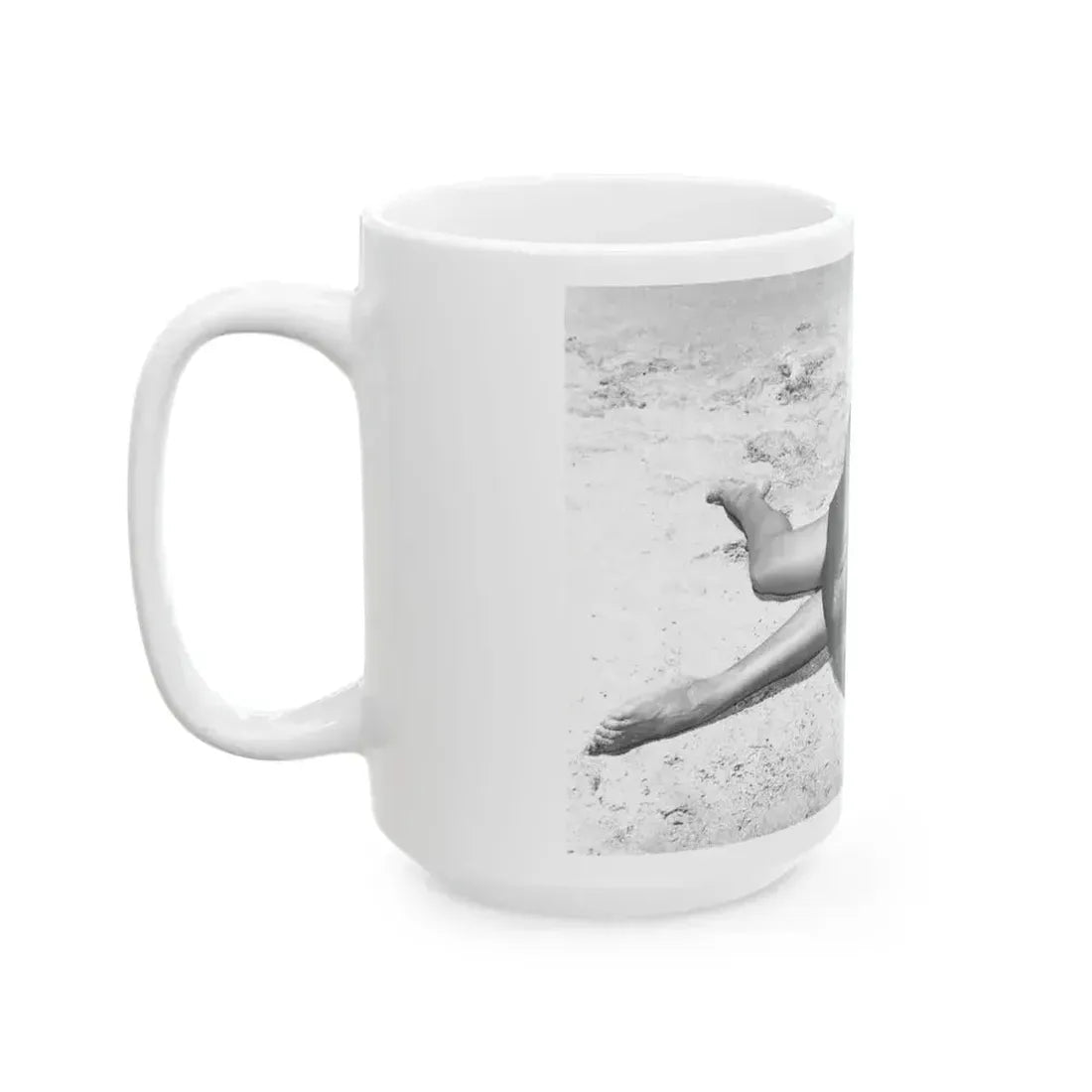 Bettie Page #439 (Vintage Female Icon) White Coffee Mug - Go Mug Yourself