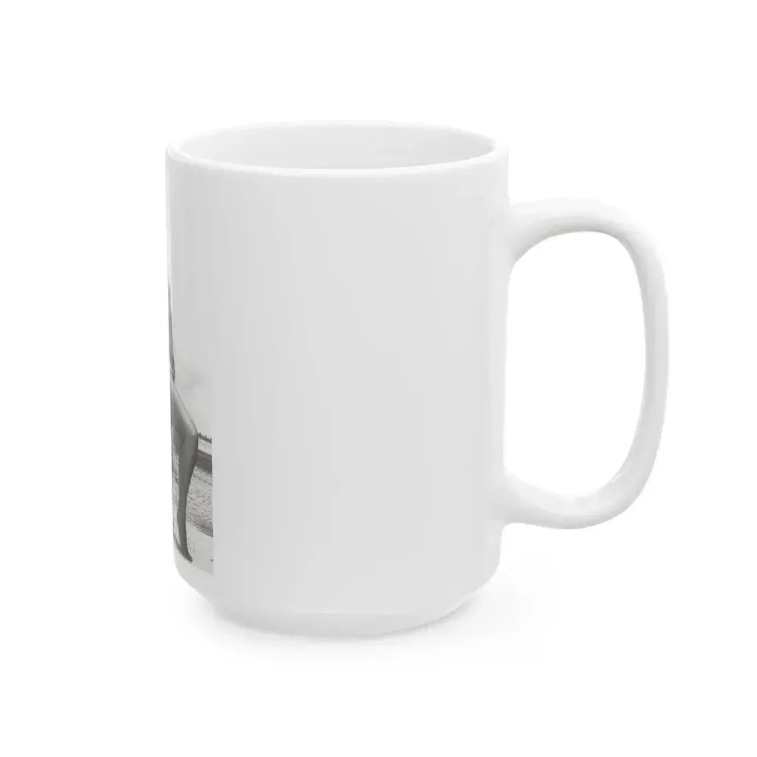 Bettie Page #440 (Vintage Female Icon) White Coffee Mug - Go Mug Yourself