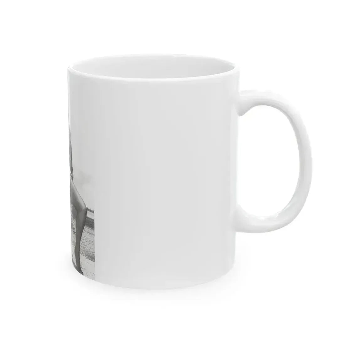 Bettie Page #440 (Vintage Female Icon) White Coffee Mug - Go Mug Yourself