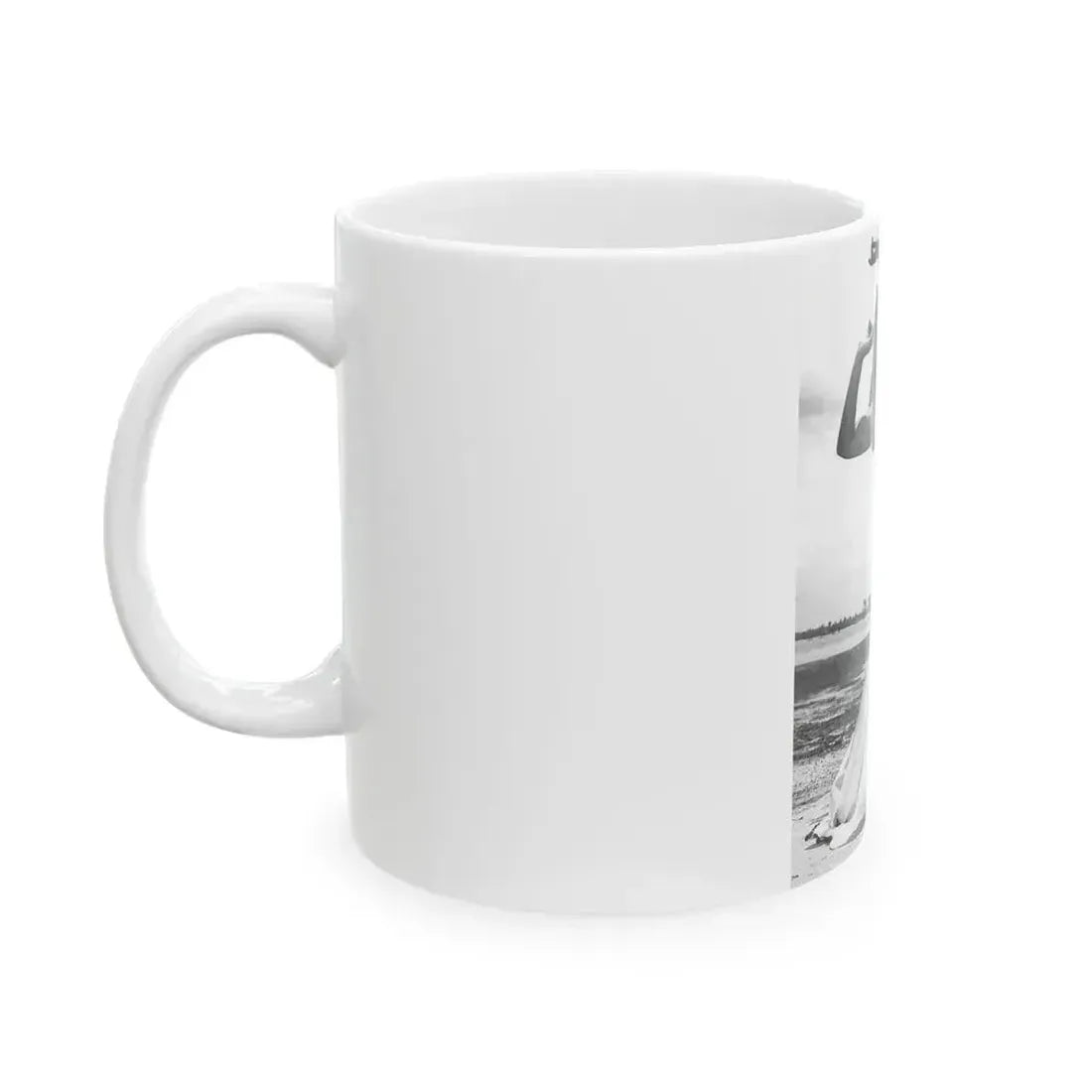 Bettie Page #440 (Vintage Female Icon) White Coffee Mug - Go Mug Yourself