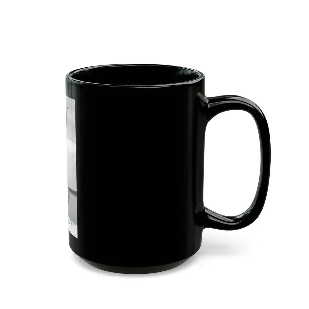 Bettie Page #442 (Vintage Female Icon) Black Coffee Mug - Go Mug Yourself