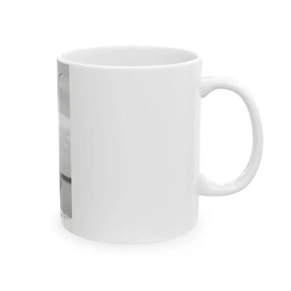 Bettie Page #442 (Vintage Female Icon) White Coffee Mug - Go Mug Yourself