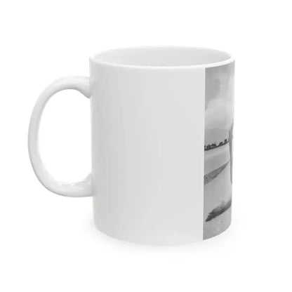 Bettie Page #445 (Vintage Female Icon) White Coffee Mug - Go Mug Yourself