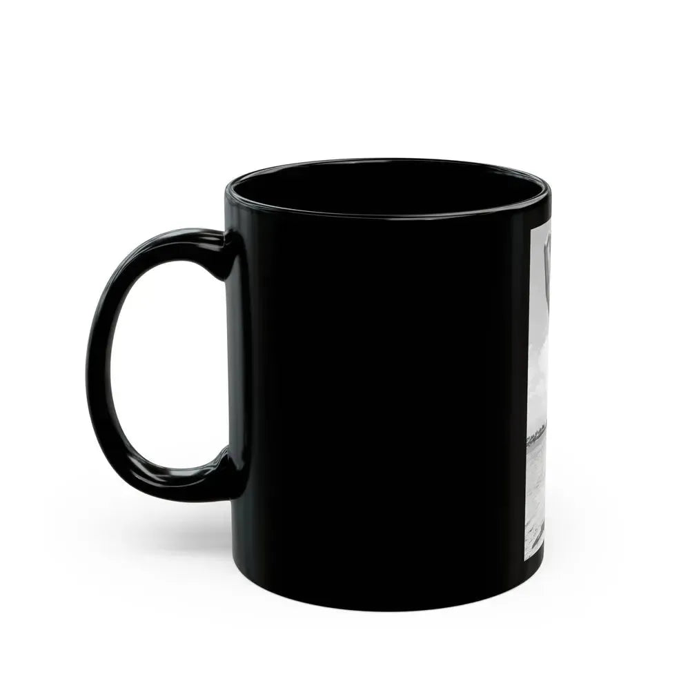 Bettie Page #448 (Vintage Female Icon) Black Coffee Mug - Go Mug Yourself