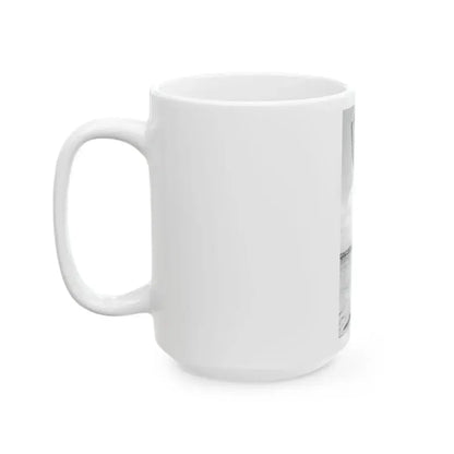 Bettie Page #448 (Vintage Female Icon) White Coffee Mug - Go Mug Yourself