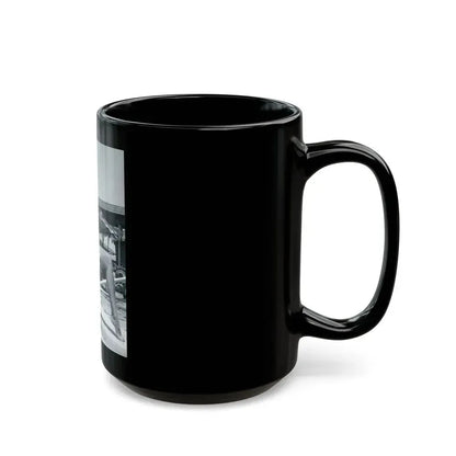 Bettie Page #449 (Vintage Female Icon) Black Coffee Mug - Go Mug Yourself