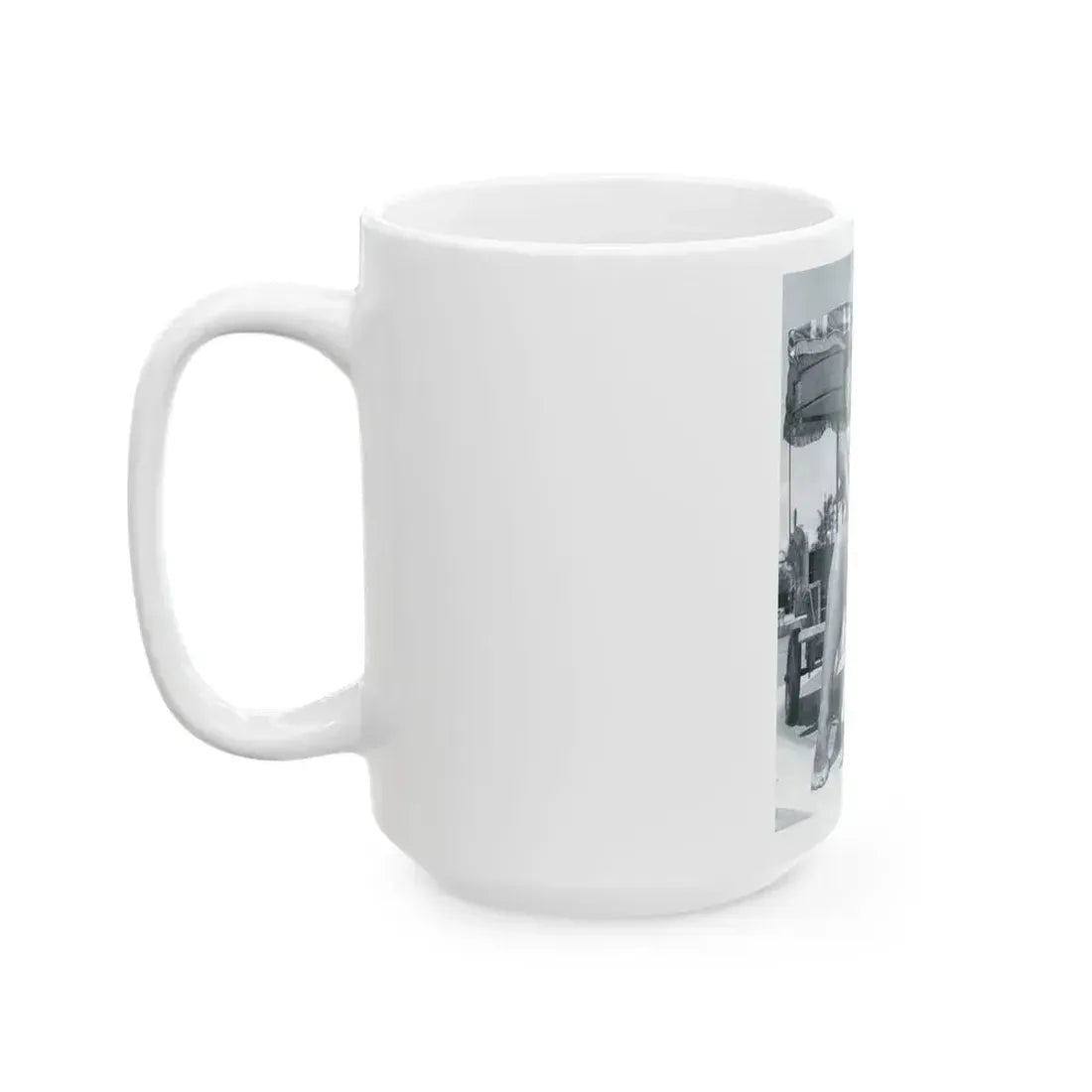 Bettie Page #449 (Vintage Female Icon) White Coffee Mug - Go Mug Yourself