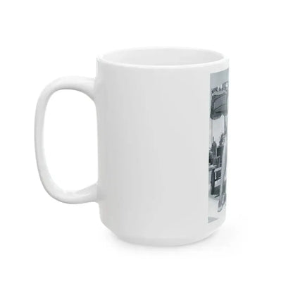 Bettie Page #449 (Vintage Female Icon) White Coffee Mug - Go Mug Yourself