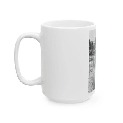 Bettie Page #450 (Vintage Female Icon) White Coffee Mug - Go Mug Yourself