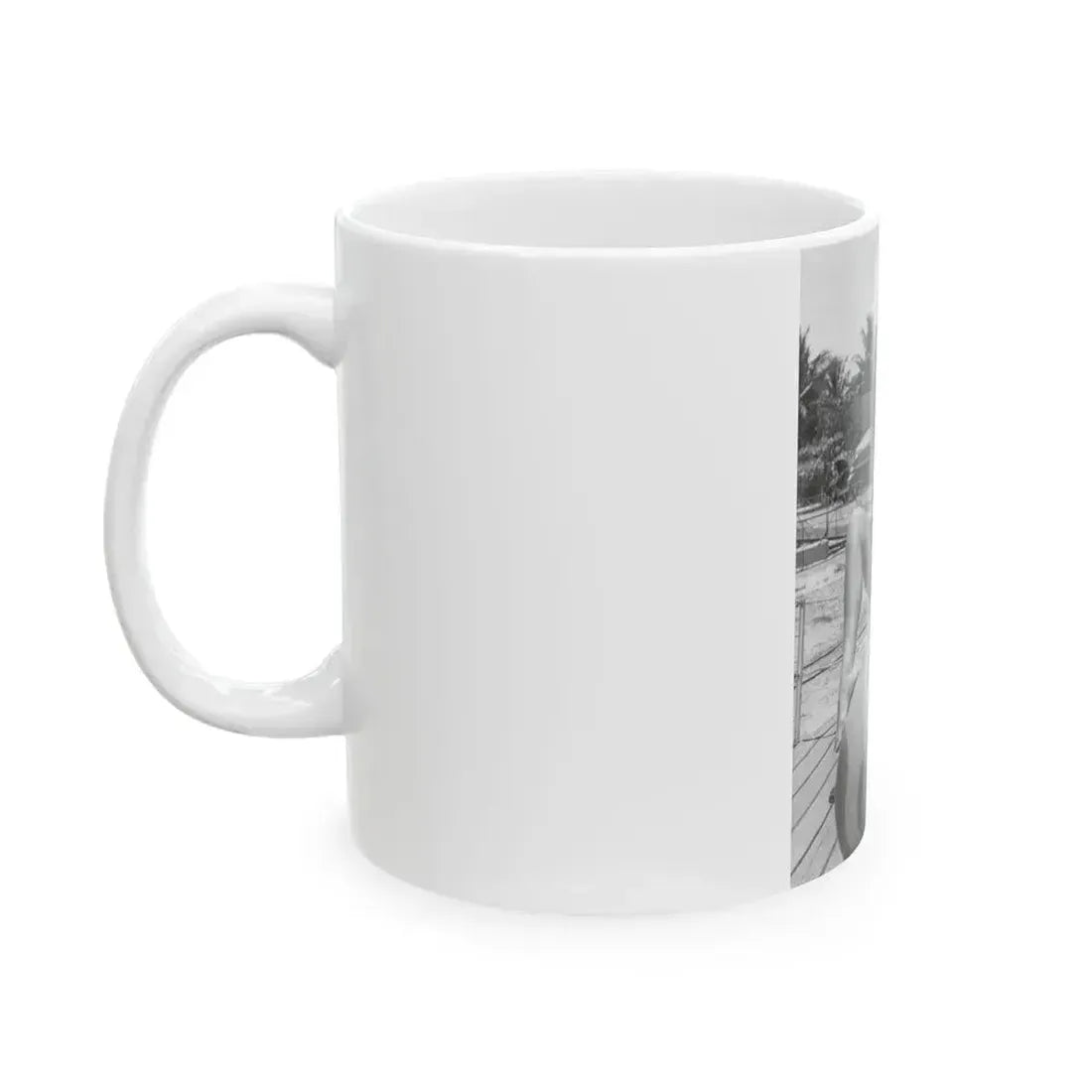 Bettie Page #450 (Vintage Female Icon) White Coffee Mug - Go Mug Yourself