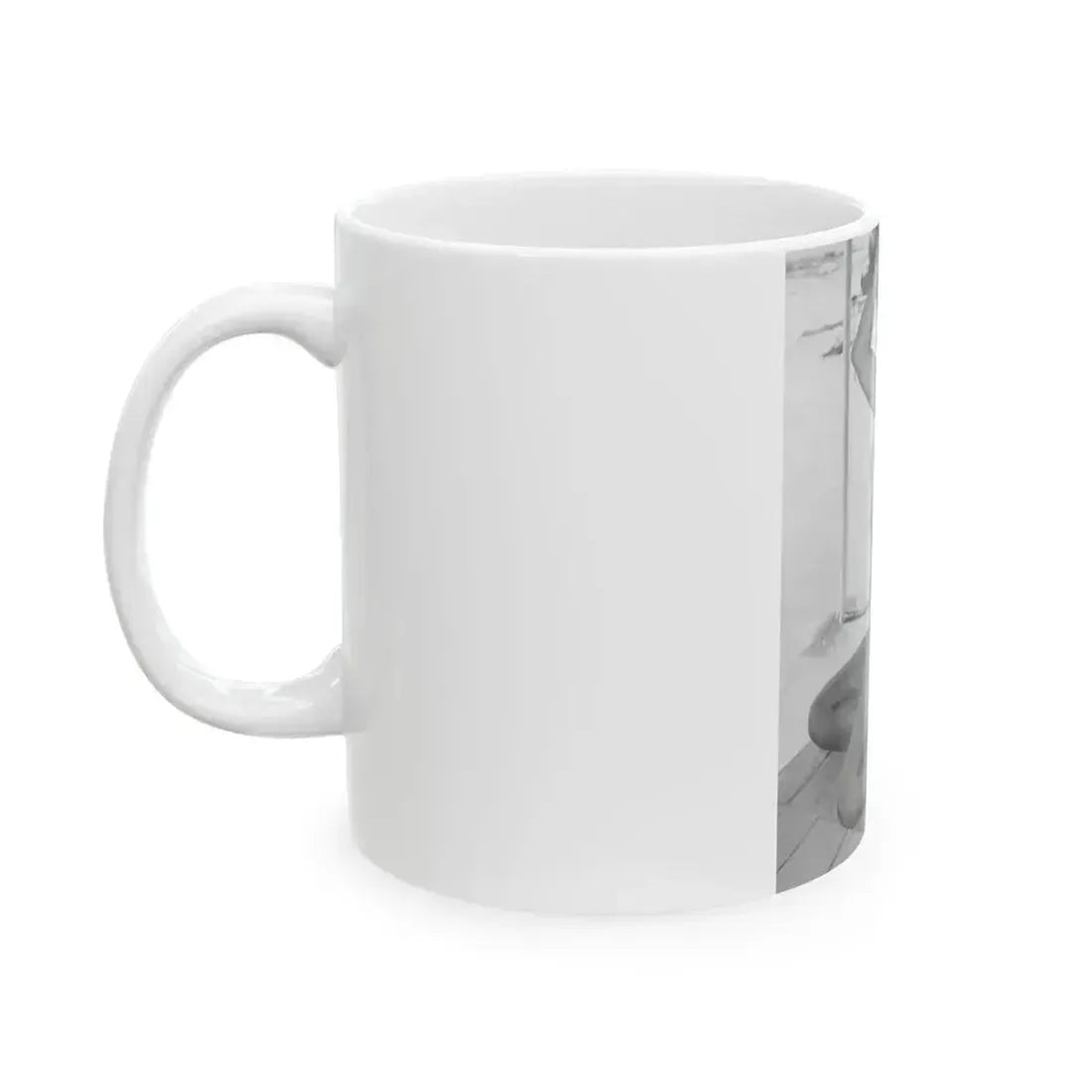 Bettie Page #453 (Vintage Female Icon) White Coffee Mug - Go Mug Yourself