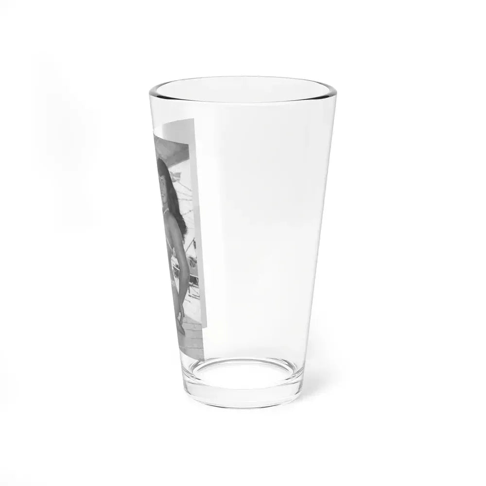 Bettie Page #454 (Vintage Female Icon) Pint Glass 16oz - Go Mug Yourself