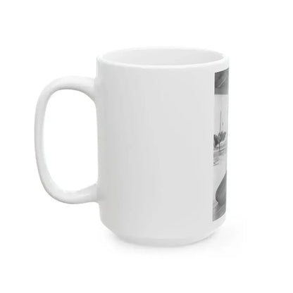 Bettie Page #454 (Vintage Female Icon) White Coffee Mug - Go Mug Yourself