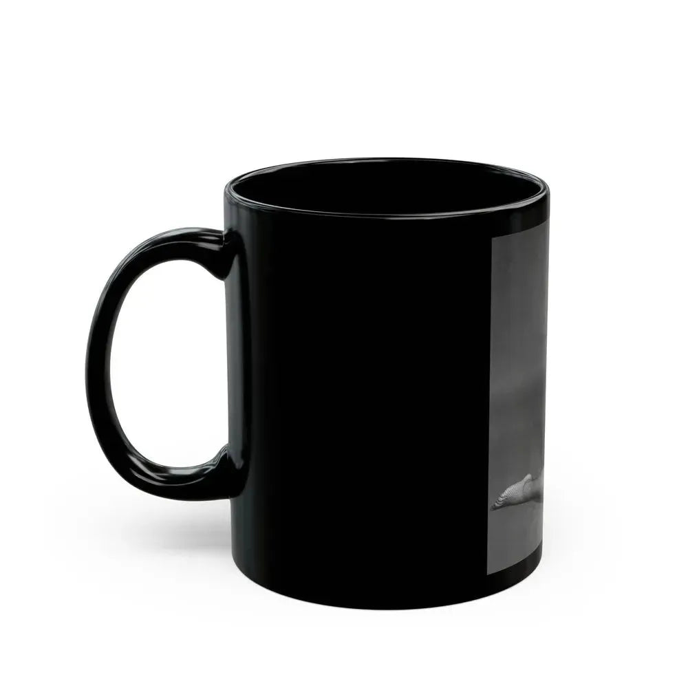 Bettie Page #456 (Vintage Female Icon) Black Coffee Mug - Go Mug Yourself