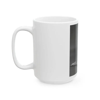 Bettie Page #456 (Vintage Female Icon) White Coffee Mug - Go Mug Yourself