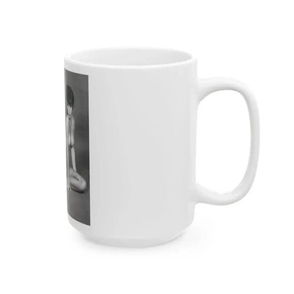 Bettie Page #456 (Vintage Female Icon) White Coffee Mug - Go Mug Yourself