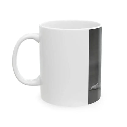 Bettie Page #456 (Vintage Female Icon) White Coffee Mug - Go Mug Yourself