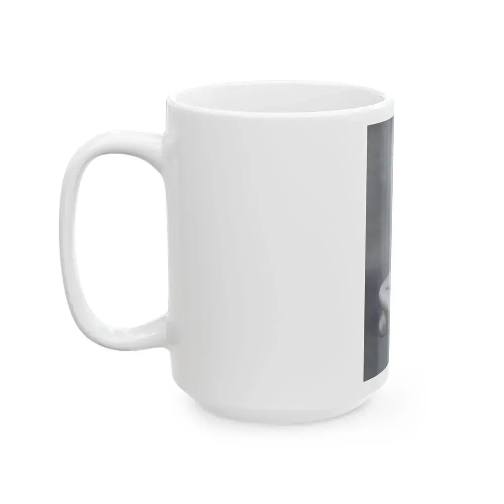 Bettie Page #457 (Vintage Female Icon) White Coffee Mug - Go Mug Yourself