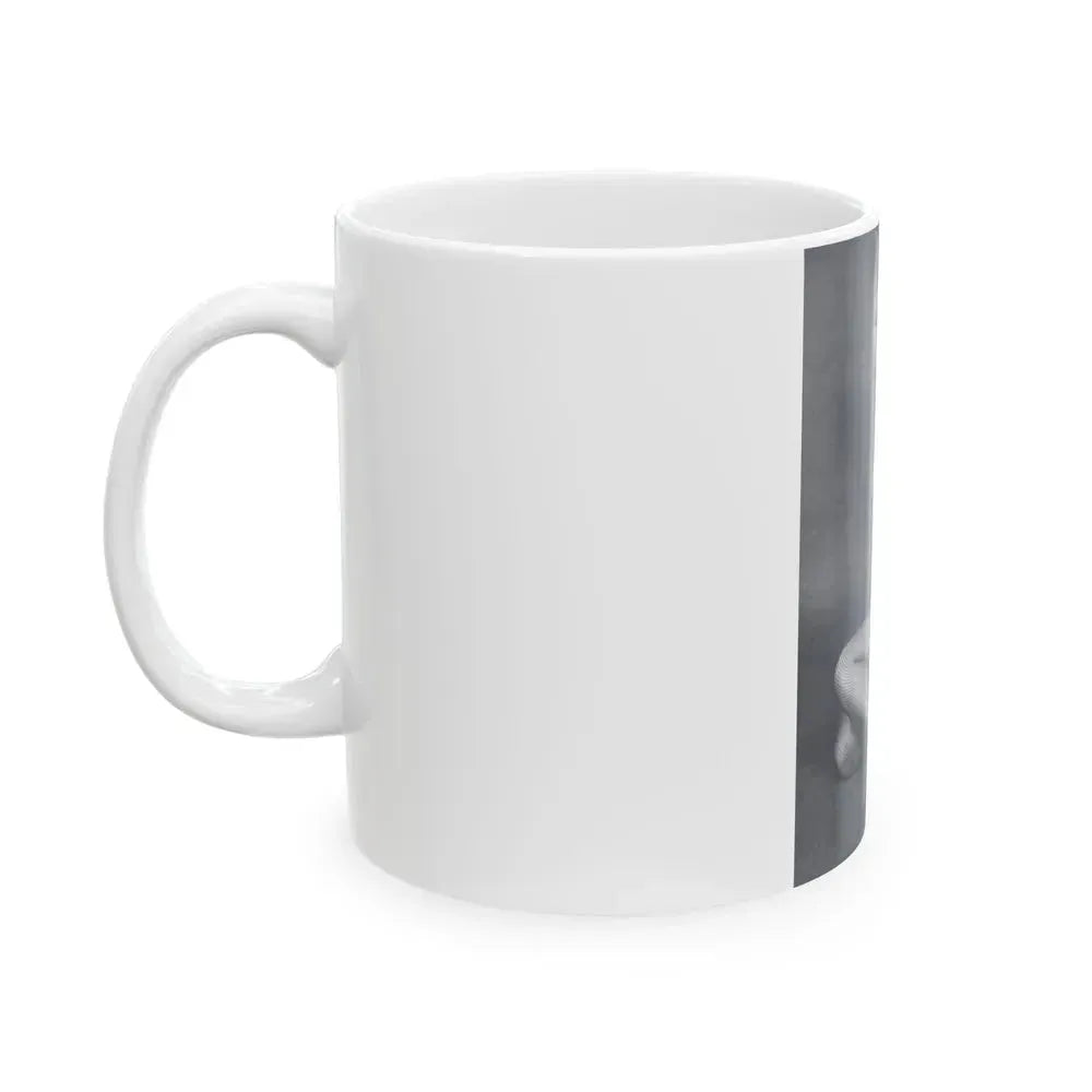 Bettie Page #457 (Vintage Female Icon) White Coffee Mug - Go Mug Yourself