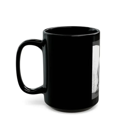 Bettie Page #458 (Vintage Female Icon) Black Coffee Mug - Go Mug Yourself