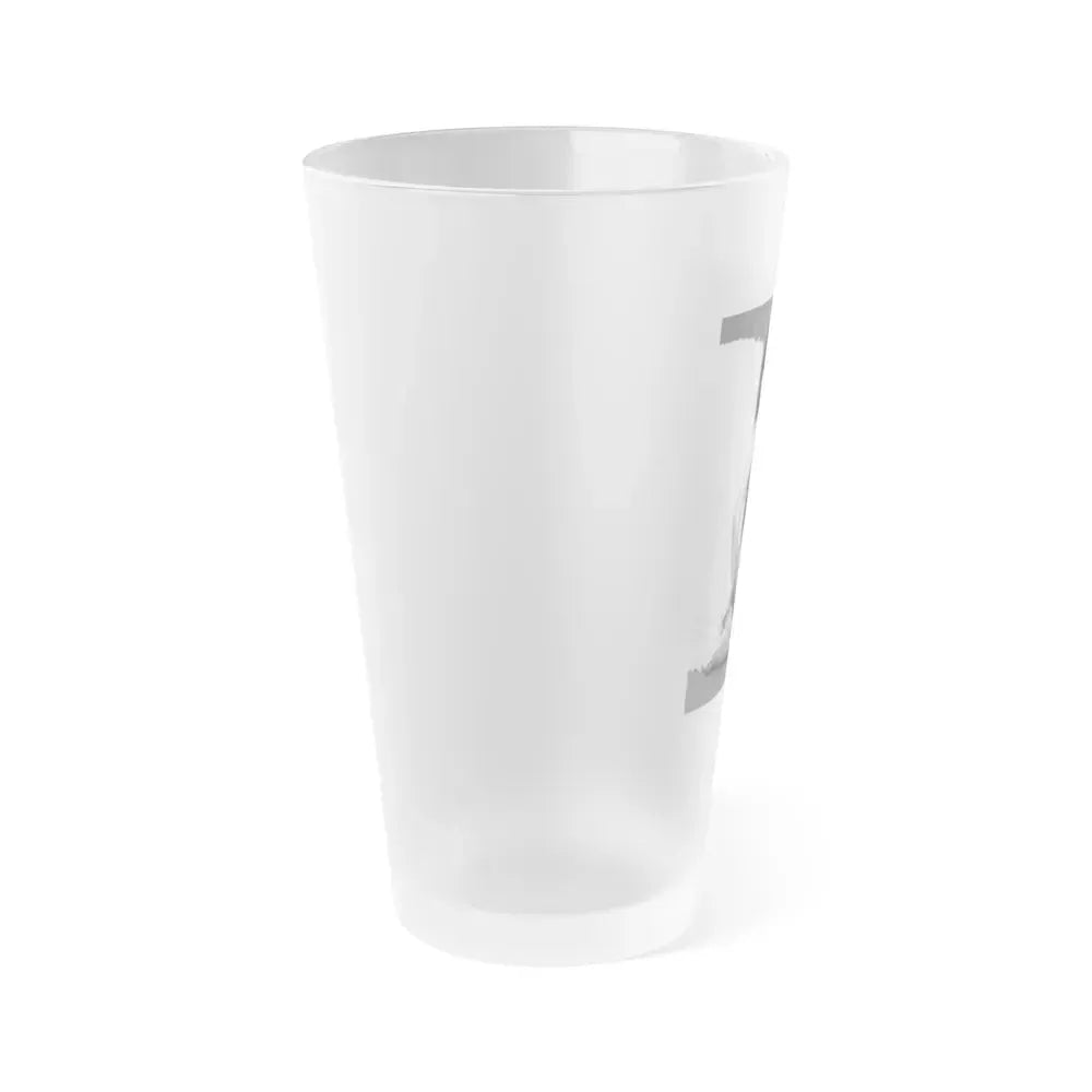 Bettie Page #458 (Vintage Female Icon) Frosted Pint Glass 16oz - Go Mug Yourself