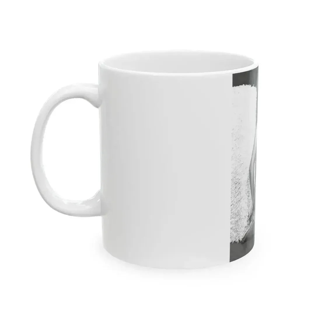 Bettie Page #458 (Vintage Female Icon) White Coffee Mug - Go Mug Yourself