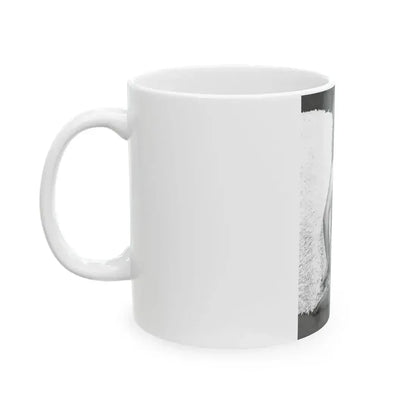 Bettie Page #458 (Vintage Female Icon) White Coffee Mug - Go Mug Yourself