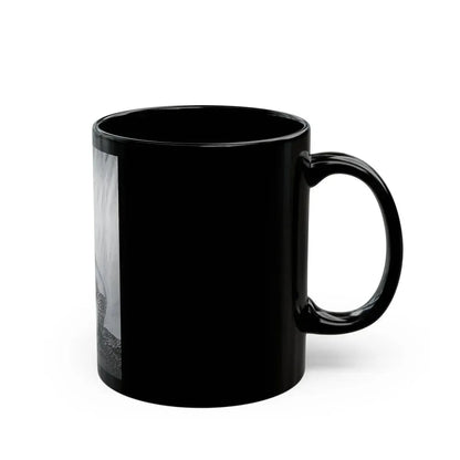 Bettie Page #459 (Vintage Female Icon) Black Coffee Mug - Go Mug Yourself