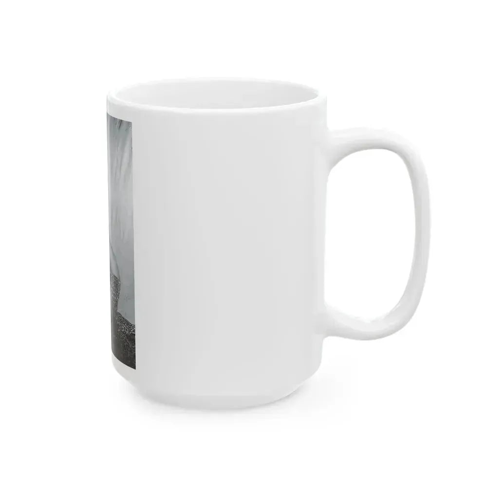 Bettie Page #459 (Vintage Female Icon) White Coffee Mug - Go Mug Yourself