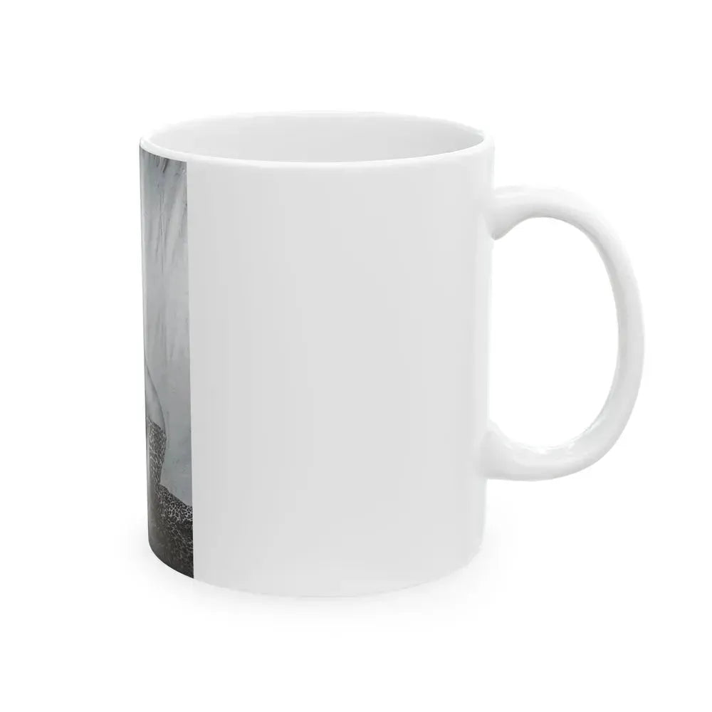 Bettie Page #459 (Vintage Female Icon) White Coffee Mug - Go Mug Yourself