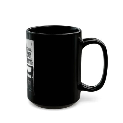 Bettie Page #46 (Vintage Female Icon) Black Coffee Mug - Go Mug Yourself